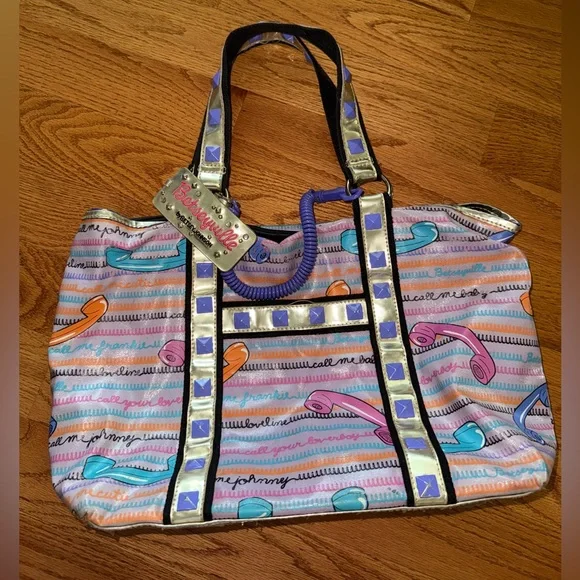 Betsey Johnson Bags Rare Betsey Johnson Betseyville Colorful